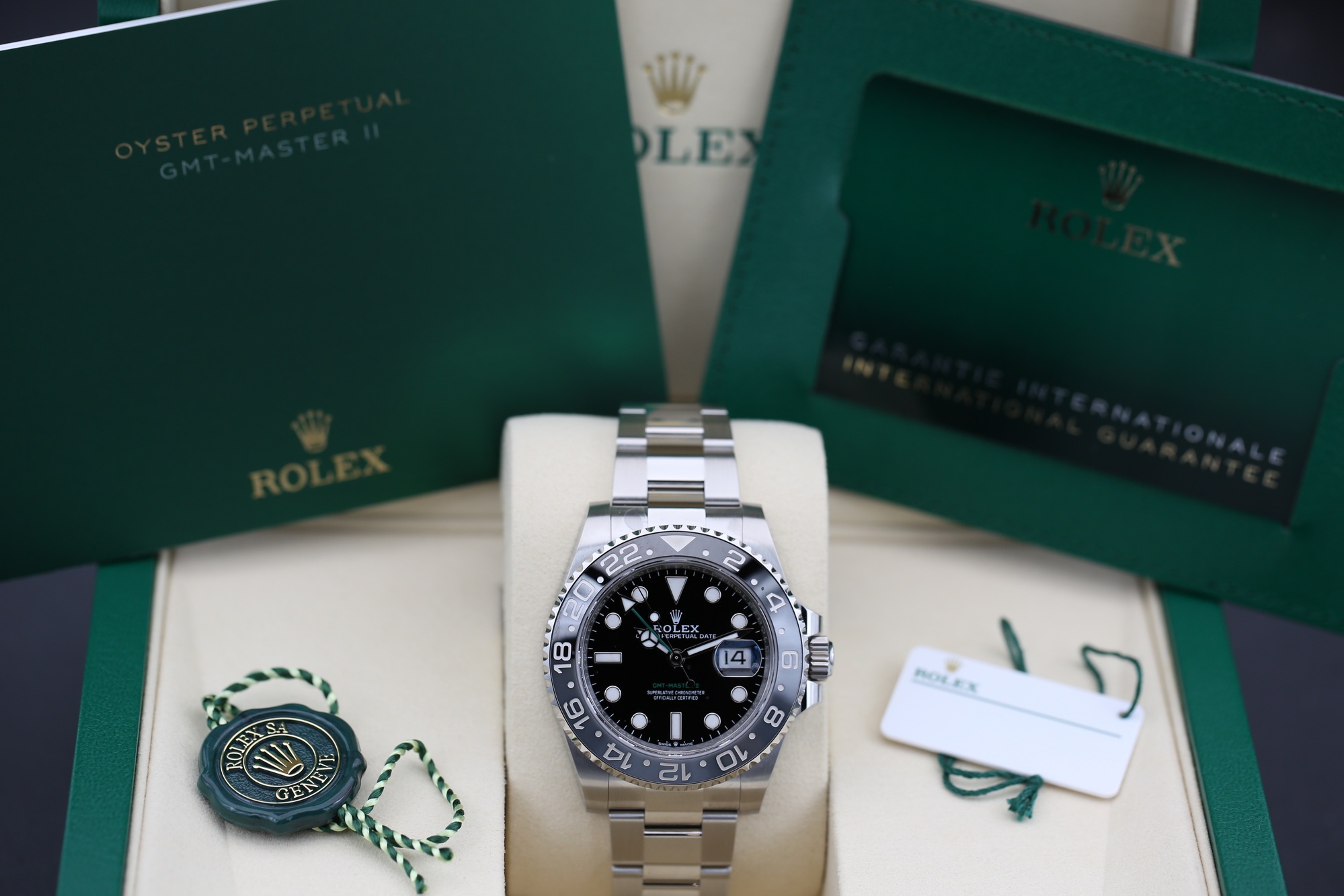 Rolex 126710GRNR Black GMT MASTER II 40mm 2026 BRUCE WAYNE — view 5