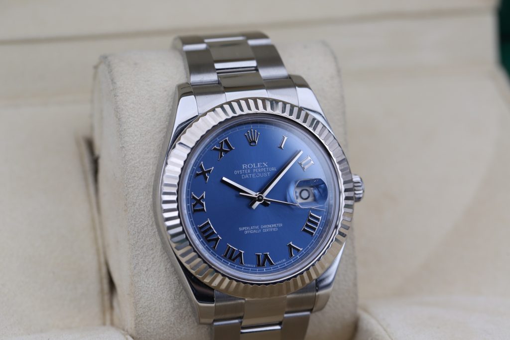 Rolex 116334 Azzurro Blue DATEJUST II 41mm 2014