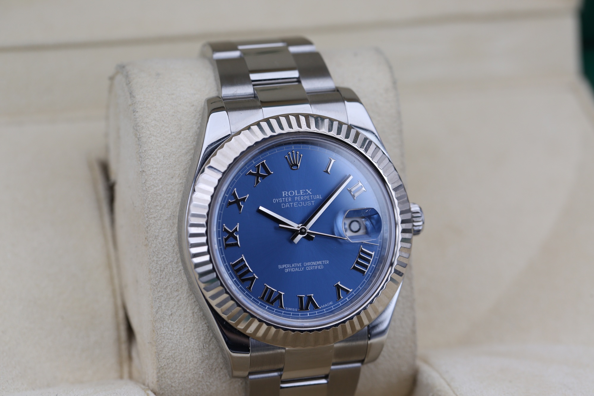 Rolex 116334 Azzurro Blue DATEJUST II 41mm 2014 — view 2