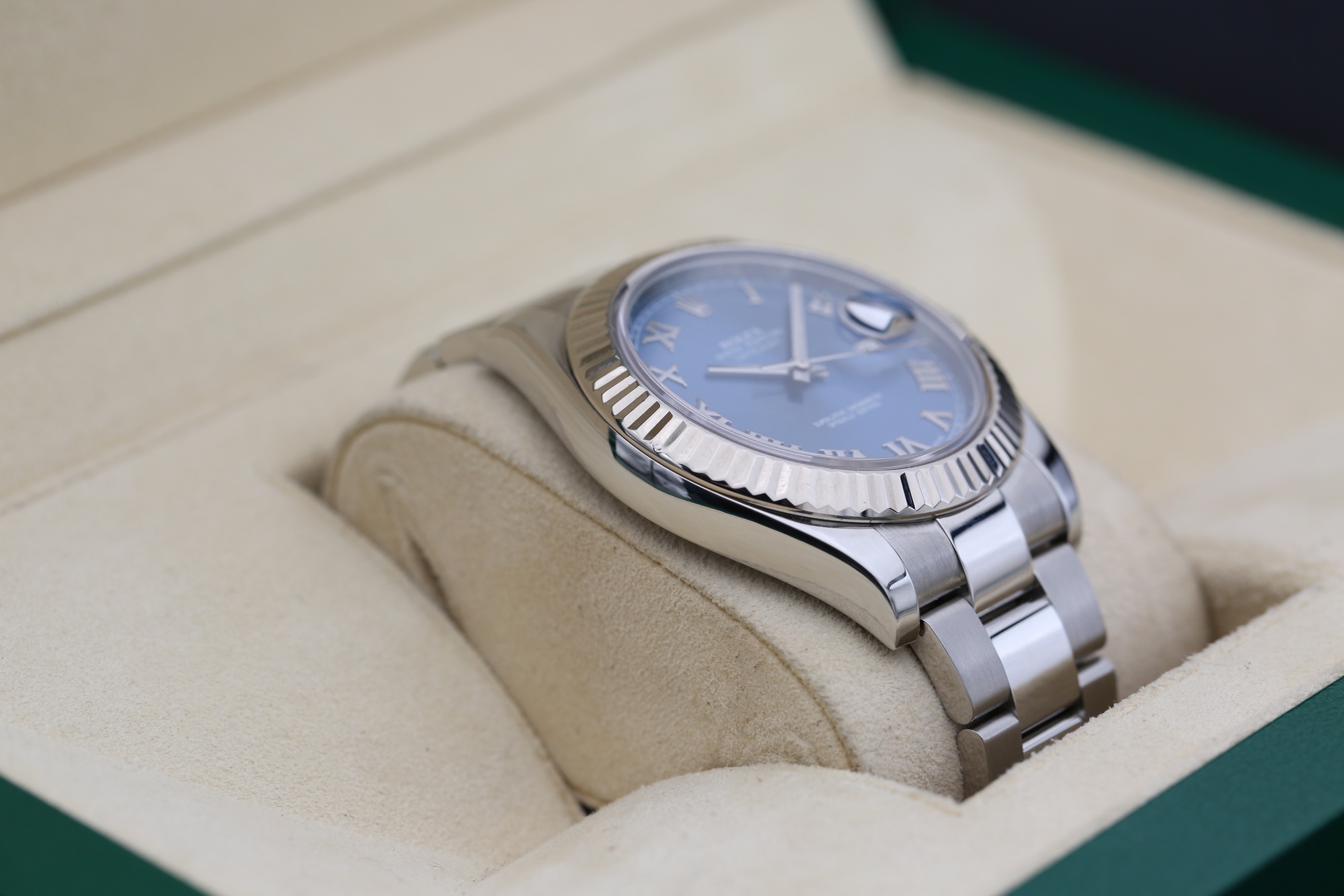 Rolex 116334 Azzurro Blue DATEJUST II 41mm 2014 — view 7