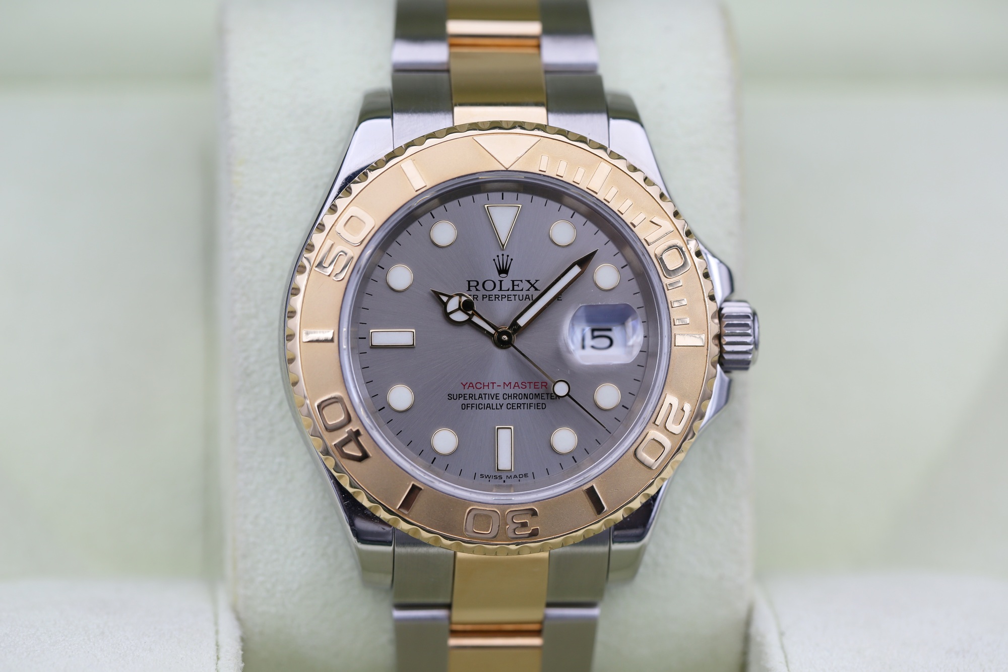 Rolex 16623 Silver YACHT-MASTER 40mm 2007