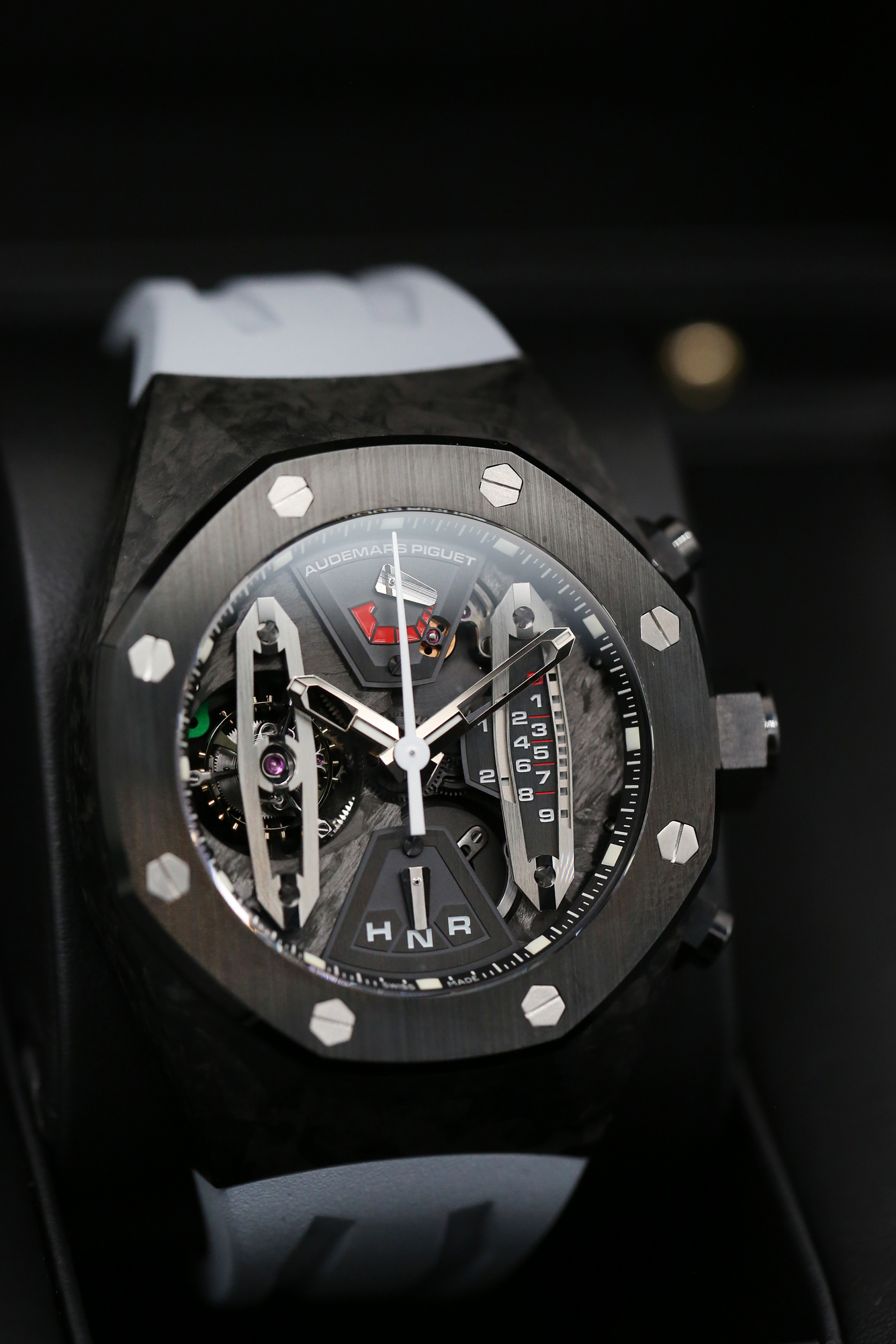Audemars Piguet 26265FO.OO.D002CR.01 Skeleton ROYAL OAK CONCEPT TOURBILLON CARBON  44mm 2015 — view 2