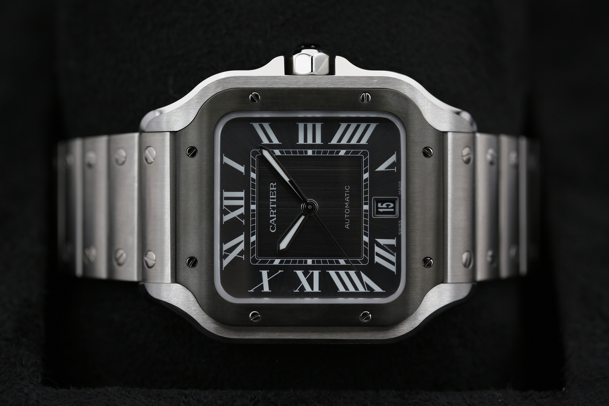 Cartier WSSA0037 Black SANTOS 39.8mm 2026 — view 3