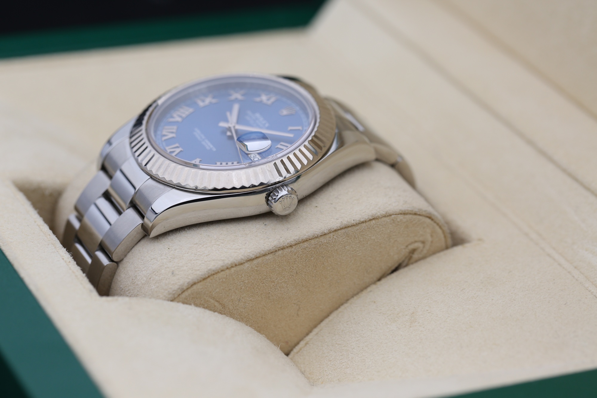 Rolex 116334 Azzurro Blue DATEJUST II 41mm 2014 — view 6