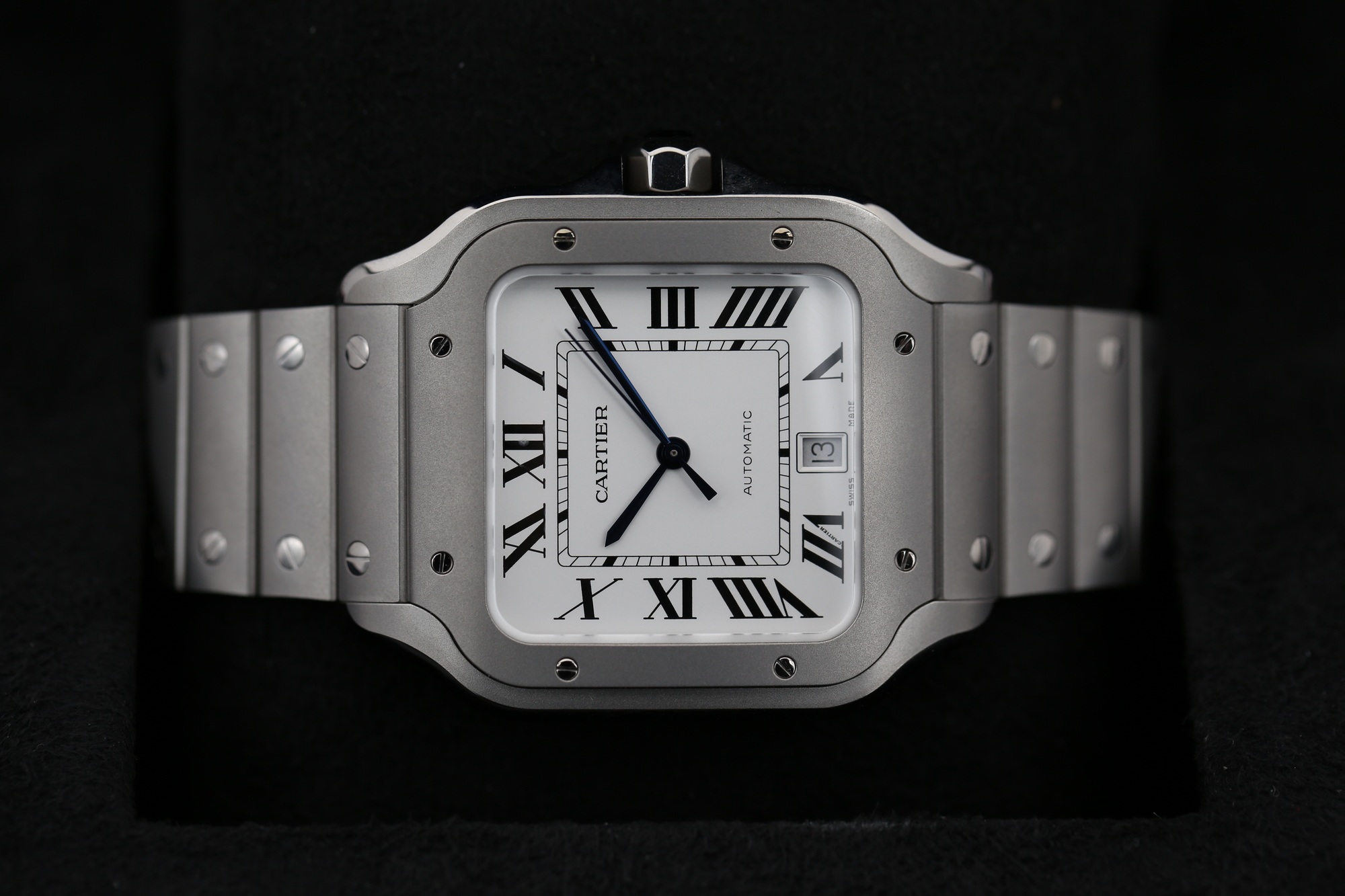 Cartier WSSA0089 White DE SANTOS 39.8mm 2026 — view 3