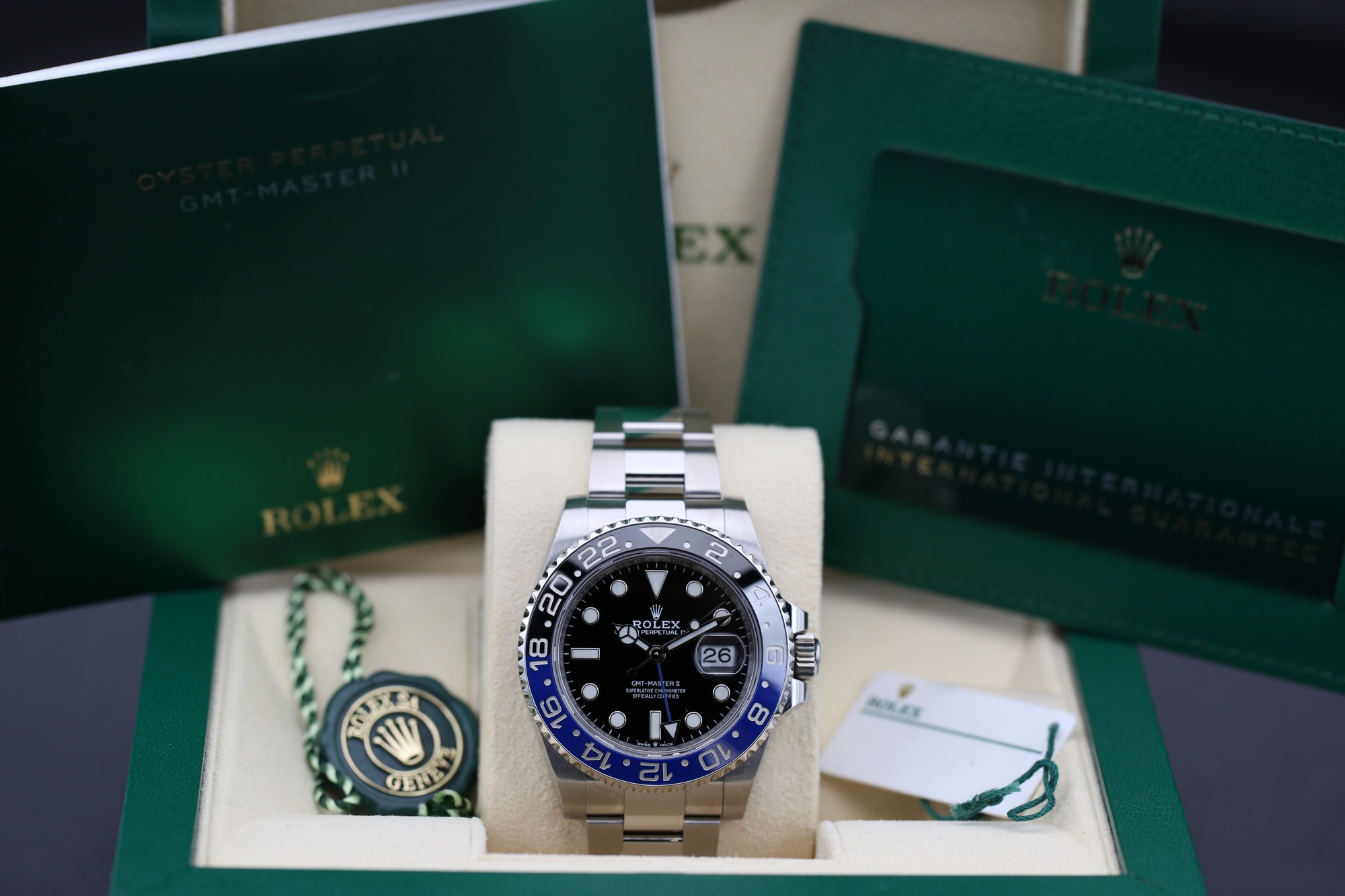 Rolex 126710BLNR Black GMT-MASTER II 40mm 2022 BATMAN — view 5