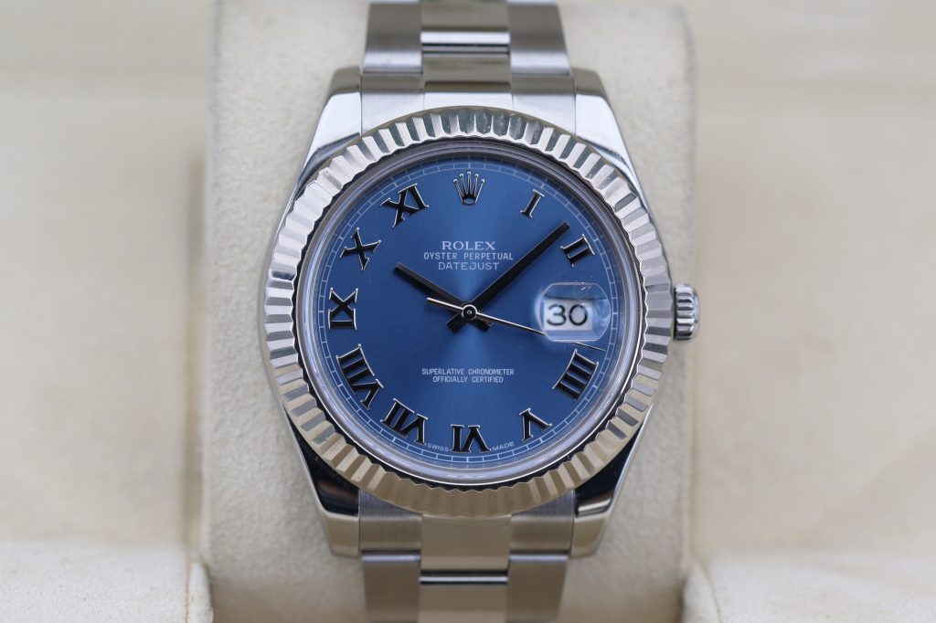 Rolex 116334 Azzurro Blue DATEJUST II 41mm 2014