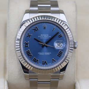 Rolex 116334 Azzurro Blue DATEJUST II 41mm 2014