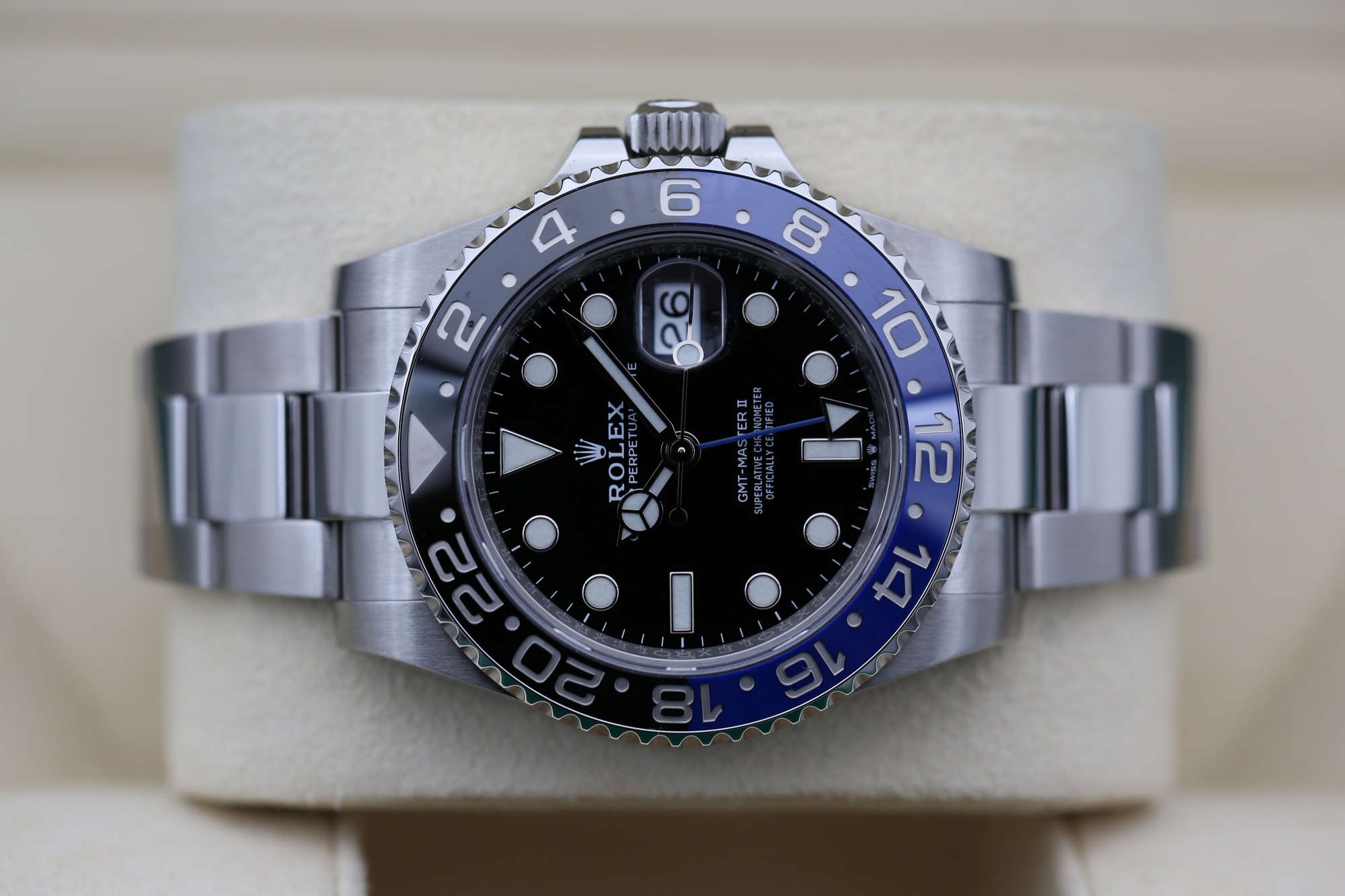 Rolex 126710BLNR Black GMT-MASTER II 40mm 2022 BATMAN — view 3