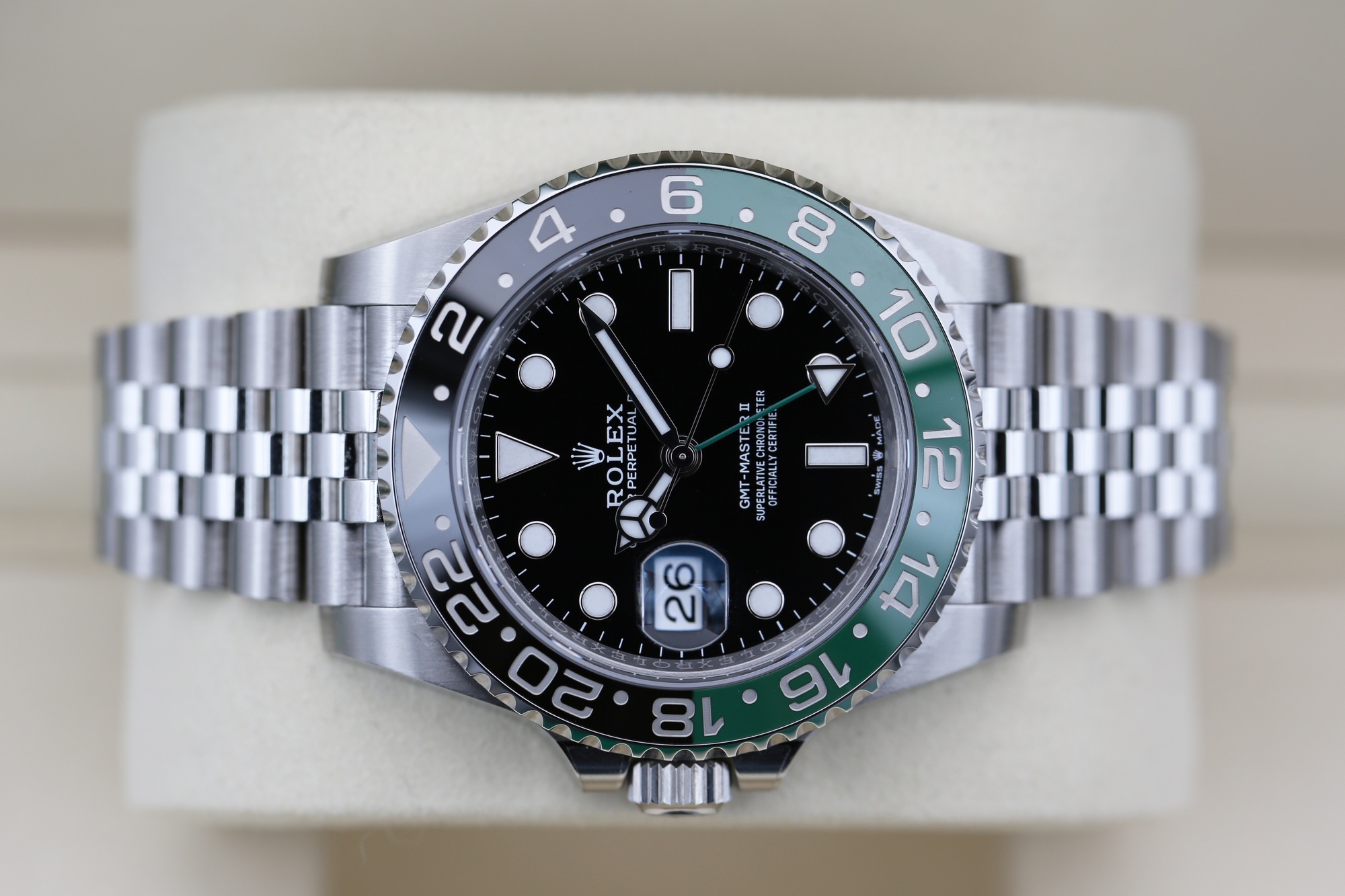 Rolex 126720VTNR Black GMT-MASTER II 40mm 2026 SPRITE — view 3