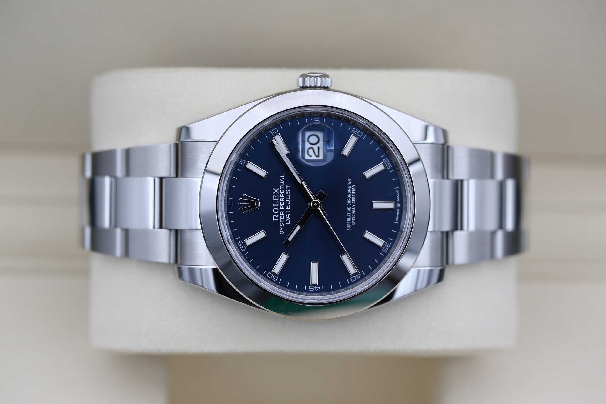 Rolex 126300 Blue DATEJUST 41mm 2026 — view 3