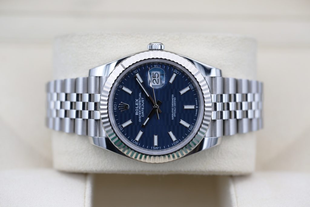 Rolex 126334 Blue Motif DATEJUST 41mm 2022
