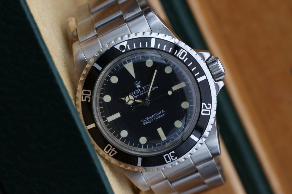 Rolex 5513 Black SUBMARINER 40mm 1984